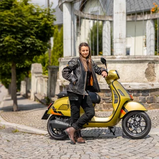 Damskie buty motocyklowe W-TEC Leocia Brown - Brązowy