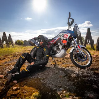 Męskie letnie spodnie motocyklowe W-TEC Toranio
