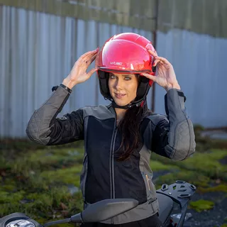 Kask motocyklowy otwarty W-TEC Bareiro Amaranto