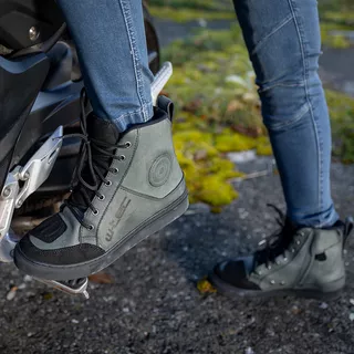 Buty motocyklowe W-TEC Sevendee - Ciemny szary