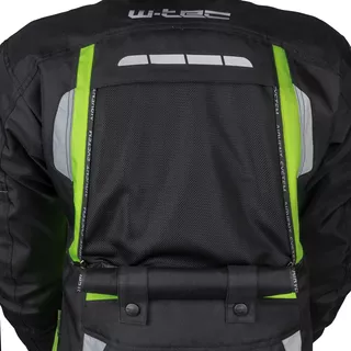 Kurtka dla motocyklistów W-TEC Gelnair - Czarno-zielony