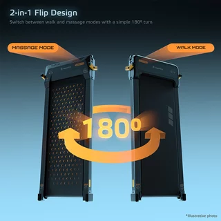 Bieżnia elektryczna 2w1 inSPORTline ZenRun NOON ∙ aplikacje Zwift/Kinomap ∙ Bluetooth