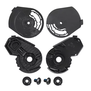Uchwyt wizjera W-TEC Benidor ∙ do kasku motocyklowego ∙ zestaw śrub