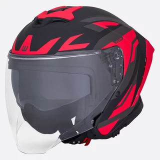 Kask motocyklowy W-TEC Voltik Graphic ∙ blenda przeciwsłoneczna ∙ wentylacja ∙ wyjmowana wyściółka ∙ homologacja ECE 22.06