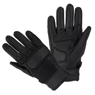 Rękawice motocyklowe W-TEC Gabello ∙ skórzane ∙ piankowe panele ochronne ∙ wentylacja ∙ zapięcie na rzep