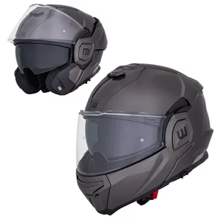 Kask motocyklowy szczękowy W-TEC Zoroz P/J ∙ wizjer pinlock ∙ osłona przeciwsłoneczna ∙ wentylacja