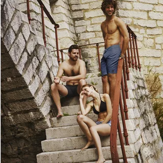 Męskie spodenki shorty Jobe Boardshorts 7020 - Niebieski