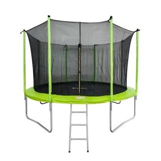 Trampolina ogrodowa z pełnym wyposażeniem inSPORTline Irbiso 366 cm