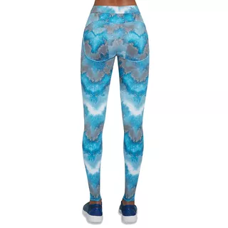 Legginsy sportowe damskie push-up BAS BLACK Energy - Niebieski