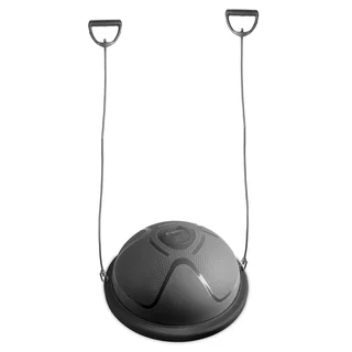 Platforma balansująca inSPORTline Dome Compact ekspanderami ∙ z gumowymi ekspanderami ∙ dwustronna ∙ regulacja ciśnienia ∙ z pompką w zestawie