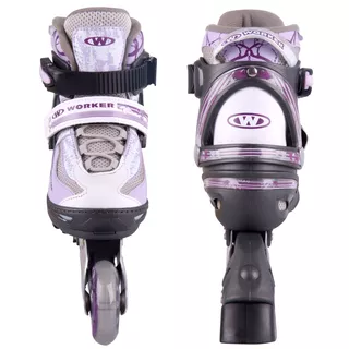 Solidne Damskie Rolki Regulowane WORKER Perleta - L (39-42)