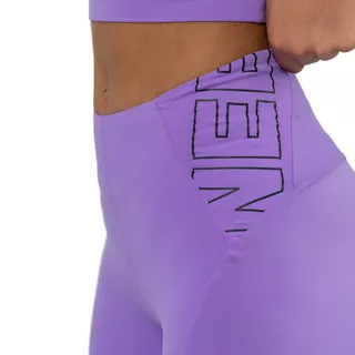 Legginsy damskie z wysokim stanem Nebbia FIT Activewear 443 - Czarny