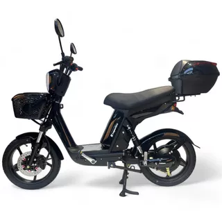Skuter elektryczny z pedałami motorower inSPORTline E-Greta 12Ah - Niebieski