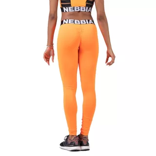 Legginsy damskie Nebbia Squad Hero Scrunch Butt 528 - Pomarańczowy