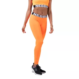 Legginsy damskie Nebbia Squad Hero Scrunch Butt 528 - Pomarańczowy