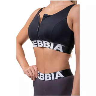Biustonosz sportowy Nebbia Smart Zip 578 - Marron 5