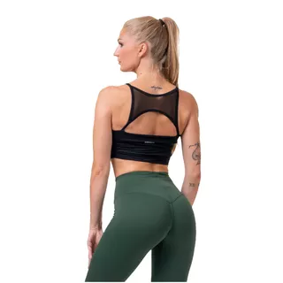 Biustonosz sportowy Nebbia Classic Hero 579 - Czarny