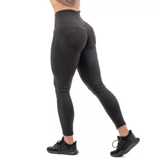 Damskie legginsy z wysokim stanem Nebbia Lifting Effect Bubble Butt 587 - Kremowy