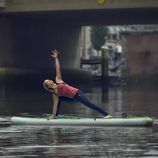 Damski sportowy top koszulka Jobe Discover - Czarny