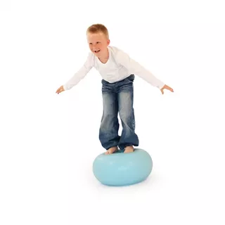 Trener równowagi do fitness inSPORTline Donut Ball - Niebieski