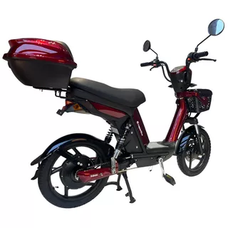 Skuter elektryczny z pedałami motorower inSPORTline E-Greta 12Ah - Niebieski