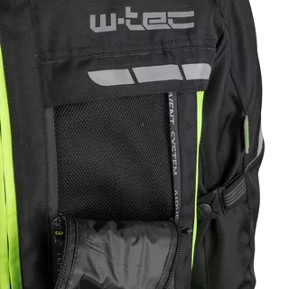 Kurtka dla motocyklistów W-TEC Gelnair - Czarno-zielony