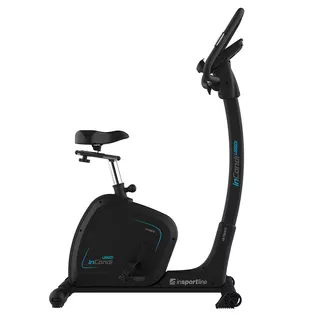 Rower treningowy pionowy inSPORTline inCondi UB60i + pas piersiowy - Szary