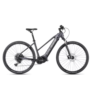 Damski crossowy rower elektryczny Crussis ONE-Cross Low 9.10 720Wh 28" - model 2025