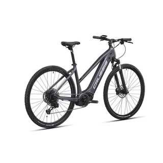 Damski crossowy rower elektryczny Crussis ONE-Cross Low 9.10 720Wh 28" - model 2025