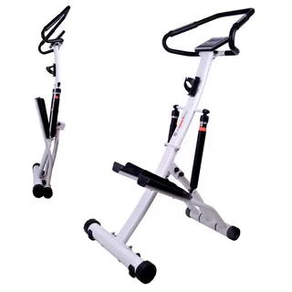 Stepper z kolumną hydrauliczny inSPORTline Bailar - Biały