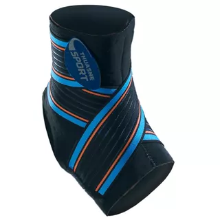 Kompresyjna orteza stawu skokowego Thuasne ∙ Strapping Ankle Support ∙ neopren perforowany ∙ anatomiczna konstrukcja ∙ sportowa stabilizacja