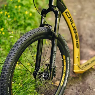 Hulajnoga Crussis Cross 9.2-1 złoto-czarna 27,5/20"