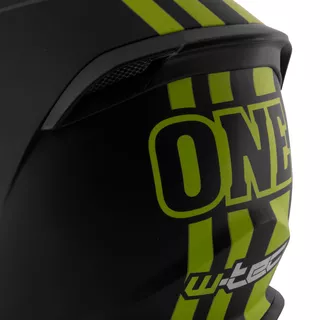 Kask motocyklowy otwarty W-TEC V586 z blendą - Biały perłowy