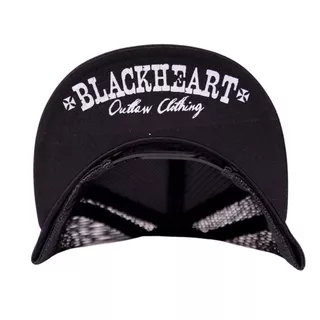 Czapka z daszkiem BLACK HEART Chopper Trucker BLK - Czarny