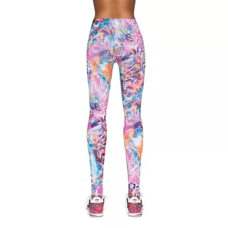 Damskie sportowe legginsy BAS BLACK Caty 90 - Wielokolorowy