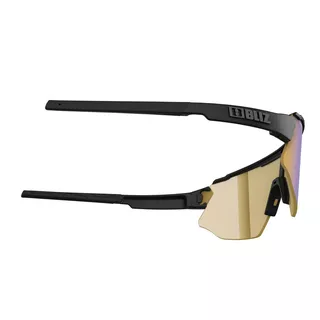 Sportowe okulary przeciwsłoneczne Bliz Breeze Nordic Light - Czarna Begonia