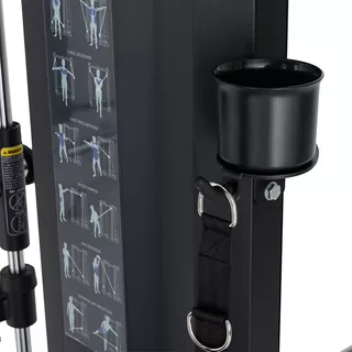 Brama / suwnica smitha inSPORTline Cable Column CC650 Double ∙ 2×90 kg stos ∙ wyciągi górny/dolny ∙ konstrukcja stalowa