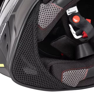 Kask motocyklowy 3w1 W-TEC Valso Graphic - biało-czerwono-niebieski