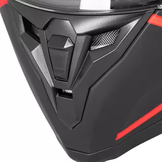 Kask integralny motocyklowy zamknięty z blendą W-TEC Vesco - Błyszczący czarno-niebieski