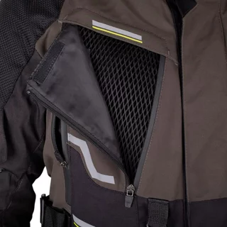 Męska kurtka motocyklowa W-TEC Daimick - Czarno-szary