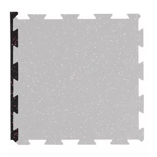 Krawędź maty pod sprzęt inSPORTline Puzeko 50x50x0,5 cm - czarny - wariant A - czarny - wariant A