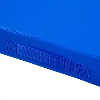 Materac gimnastyczny mata do ćwiczeń inSPORTline Munakor T60 200x120x10 cm - Niebieski