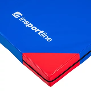 Materac gimnastyczny mata do ćwiczeń inSPORTline Munakor T60 200x120x10 cm - Niebieski