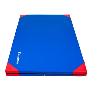 Materac gimnastyczny mata do ćwiczeń inSPORTline Munakor T60 200x120x10 cm - Niebieski
