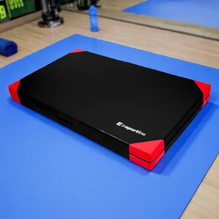 Materac gimnastyczny mata do ćwiczeń inSPORTline Agskal T25 200x120x20 cm - Czarny