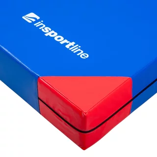 Materac gimnastyczny mata do ćwiczeń inSPORTline Agskal T25 200x120x20 cm - Niebieski