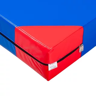 Materac gimnastyczny mata do ćwiczeń inSPORTline Agskal T25 200x120x20 cm - Niebieski
