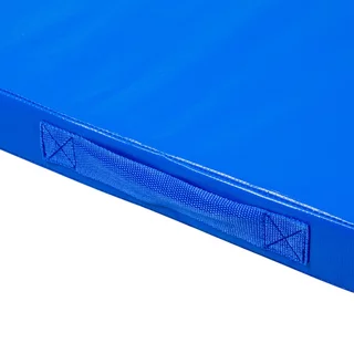 Materac gimnastyczny mata do ćwiczeń inSPORTline Gabyk T90 200x120x6 cm - Niebieski