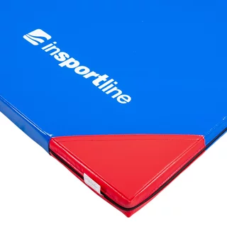 Materac gimnastyczny mata do ćwiczeń inSPORTline Gabyk T90 200x120x6 cm - Niebieski