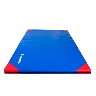 Materac gimnastyczny mata do ćwiczeń inSPORTline Gabyk T90 200x120x6 cm - Niebieski